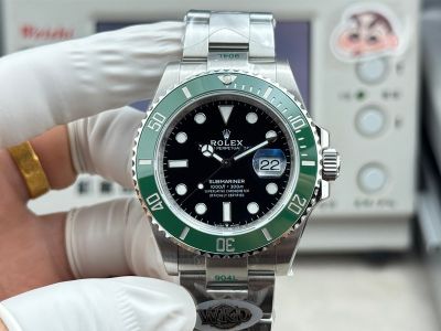 WKD Factory Rolex Submariner 126610 Starbucks 41mm 3235 Movement Green Ceramic Bezel Watch